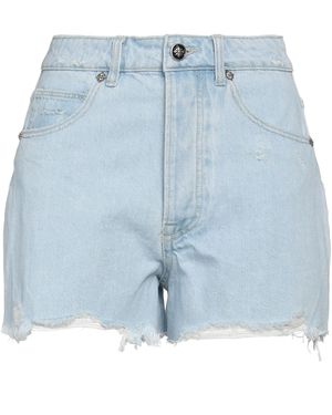 John Richmond Denim Shorts - Blue