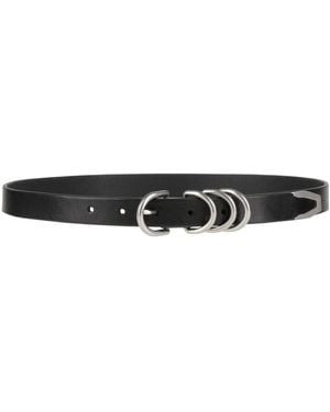 Rag & Bone Belt Leather - Black