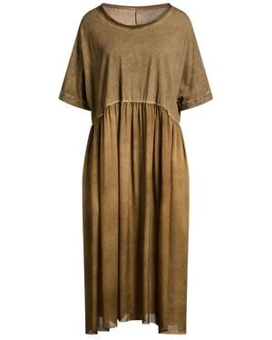 Uma Wang Midi Dress Cotton, Silk - Natural