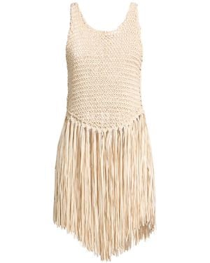 Philosophy Di Lorenzo Serafini Cream Top Polyester, Polyamide - Natural