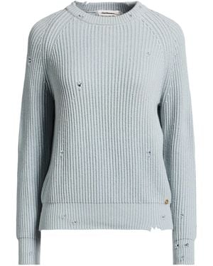 Roy Rogers Sweater Cotton, Wool - Blue