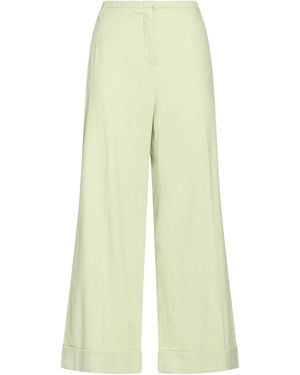 Windsor. Light Pants Cotton, Wool, Polyamide, Elastane - Yellow