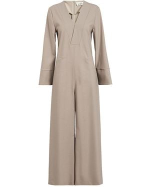 MEIMEIJ Dove Jumpsuit Polyester, Wool, Elastane, Acetate - Natural