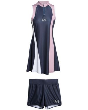 EA7 Vestito Corto - Blu