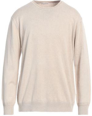 Cashmere Company Sand Jumper Cotton, Linen - Natural