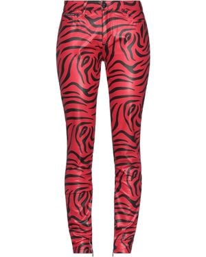 Philipp Plein Pants - Red
