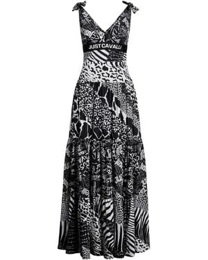 Just Cavalli Maxi Dress - Black