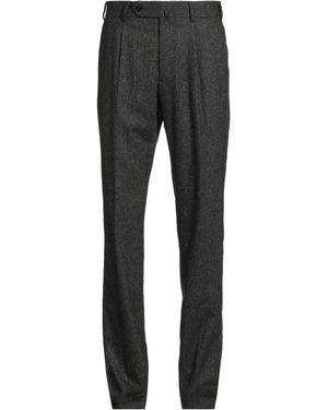 Paoloni Pants Virgin Wool, Polyamide, Silk, Polyester, Elastane - Gray