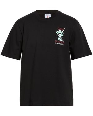 CASABLANCA T-Shirt Organic Cotton - Black
