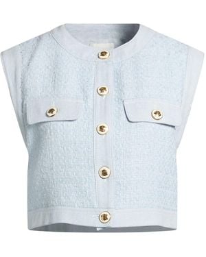 Sandro Sky Jacket Polyester - Blue