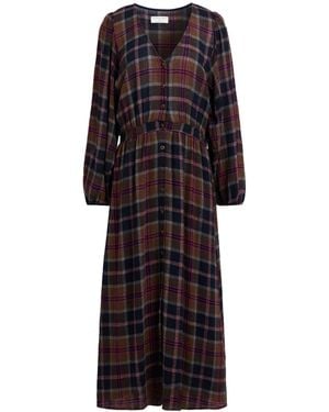 Des Petits Hauts Maxi Dress Viscose, Wool, Polyester - Black
