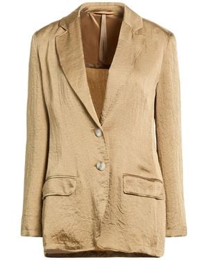 Marella Monochrome Blazer Acetate - Natural