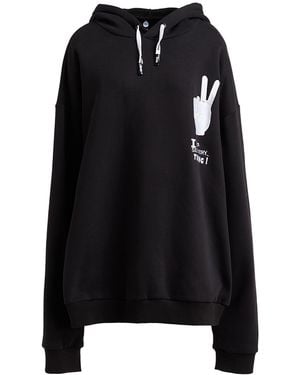 Duo Sweatshirt Cotton, Polyester - Black