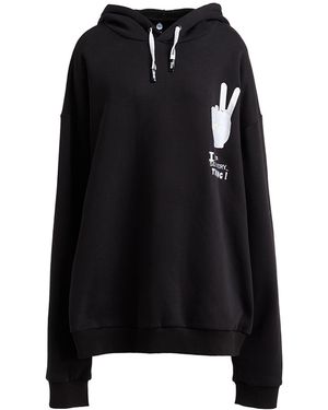 Duo Sweatshirt Cotton, Polyester - Black