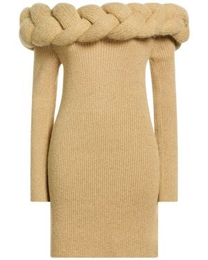 Vaillant Sand Mini Dress Baby Alpaca Wool, Polyester - Natural