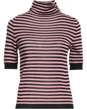 CROCHÈ Rollkragenpullover - Rot