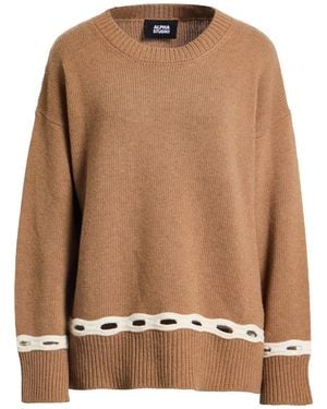 Alpha Studio Jumper - Brown