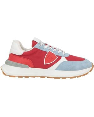 Philippe Model Sneakers Leather, Textile Fibers - White