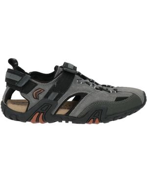Geox Sandals Leather - Black
