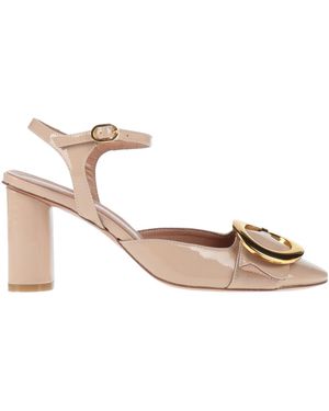 J.A.P. JOSE ANTONIO PEREIRA Blush Pumps Leather - Pink