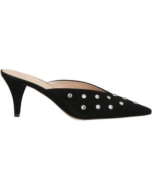 J.A.P. JOSE ANTONIO PEREIRA Mules & Clogs Leather - Black