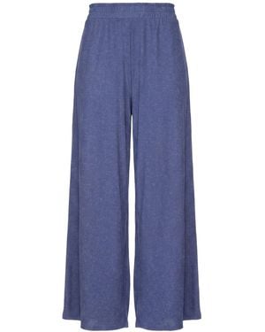 Soallure Trousers Viscose, Polyamide, Metal Fibre, Elastane - Blue
