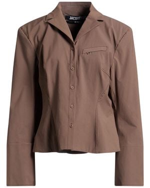 Jacquemus Jacket Polyamide, Cotton, Elastane - Brown