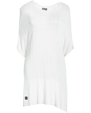 Blauer Sweater - White