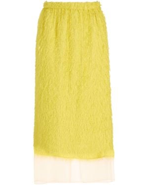 Alysi Maxi Skirt - Yellow