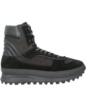 Maison Margiela Ankle Boots Leather, Textile Fibres - Black