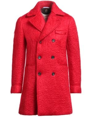 Il Cappottino Coat Mohair Wool, Wool, Polyamide - Red