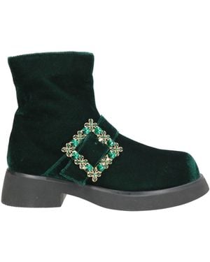 Tosca Blu Ankle Boots - Green