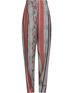 Missoni Trousers Viscose, Metallic Fibre - Red
