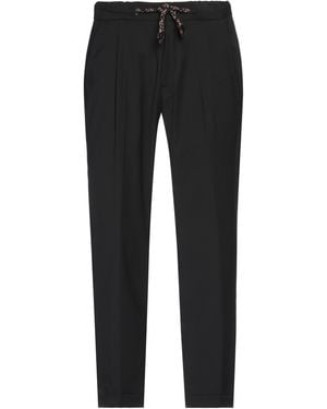 Stilosophy Pants Polyester, Viscose, Elastane - Black