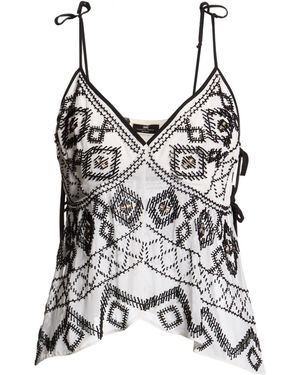 Elisabetta Franchi Top Polyester - Black