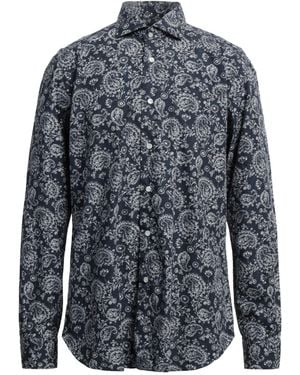 Barba Napoli Hemd - Blau