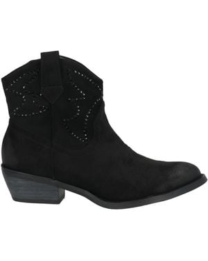 Tosca Blu Ankle Boots - Black