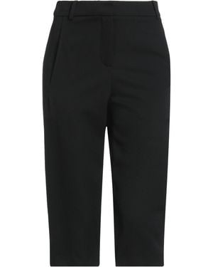 Loulou de Saison Shorts & Bermuda Shorts Wool, Elastane - Black