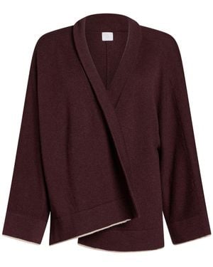 Eleventy Platinum Cardigan Cashmere - Purple