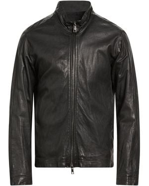 Giorgio Brato Jacket Leather - Black