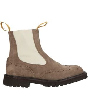 Tricker's Taupe Ankle Boots Leather - Brown
