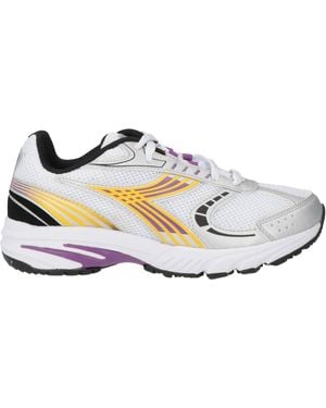 Diadora Trainers Textile Fibres, Synthetic Material - White