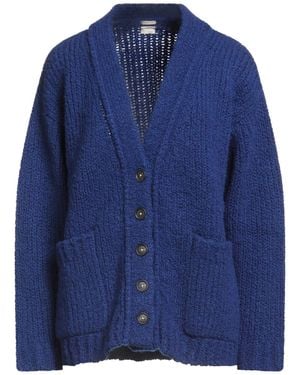 Massimo Alba Cardigan Wool - Blue