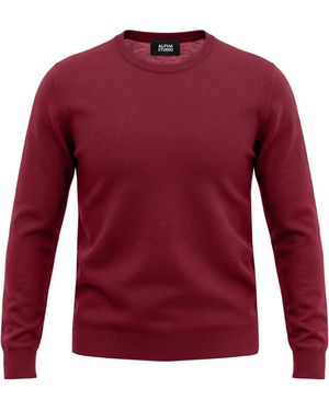 Alpha Studio Sweater Wool - Red