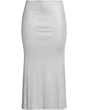 Majestic Filatures Light Midi Skirt Viscose, Elastane - Grey