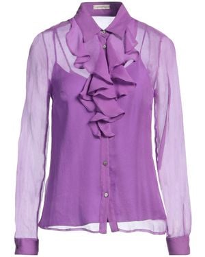 Camicettasnob Shirt Silk - Purple