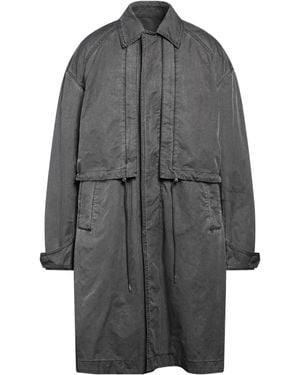 Juun.J Overcoat & Trench Coat Polyester, Nylon - Grey