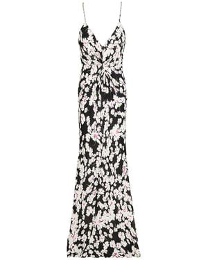 MSGM Maxi Dress Viscose - White
