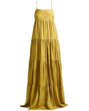 THE ROSE IBIZA Maxi-Kleid - Gelb
