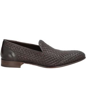 Calpierre Dark Loafers Leather - Grey